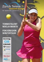 Zürich Tennis Outdoor Season 2024