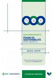 Piano di sostenibilità - Aggiornamento 2024