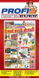 Profimarkt Eder - Freut euch drauf! 