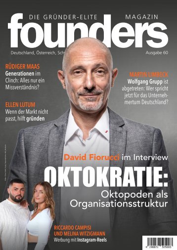 founders Magazin Ausgabe 60