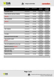 PICK UP 03 05 CORENDON TFS