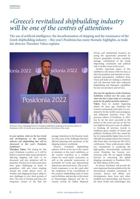 HANSA Greek Shipping 2024 Posidonia Edition