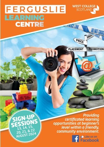 Ferguslie Learning Centre - August Starts 2024