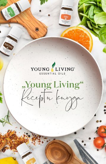 Young Living“ receptų knygą