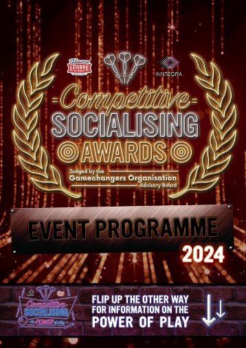 Competitive Socialising: Awards