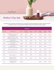 Mother’s Day sales flyer