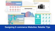 Designing E-commerce Websites: Retailer Tips