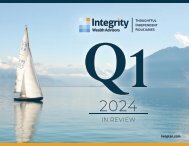 2024 Q1 In Review - Integrity Wealth Advisors, Ventura & Ojai, California