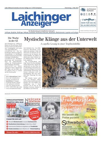 02.05.2024 Laichinger Anzeiger