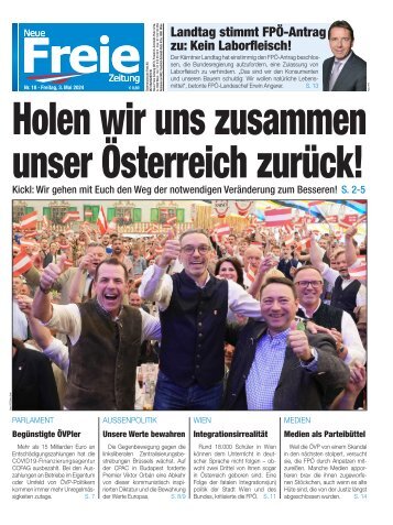 Holen wir uns zusammen unser Österreich zurück!