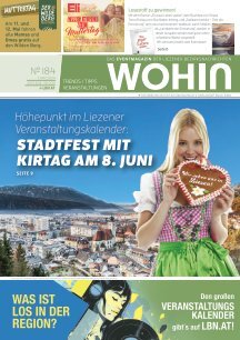 WOHIN Nr. 184 I Mai 2024