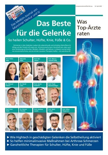 Das Beste für die Gelenke | April 2024