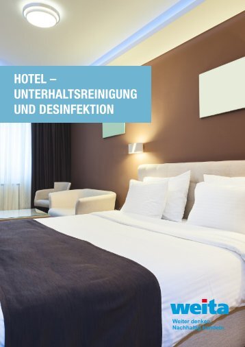 Hotel-Unterhaltsreinigung und Desinfektion