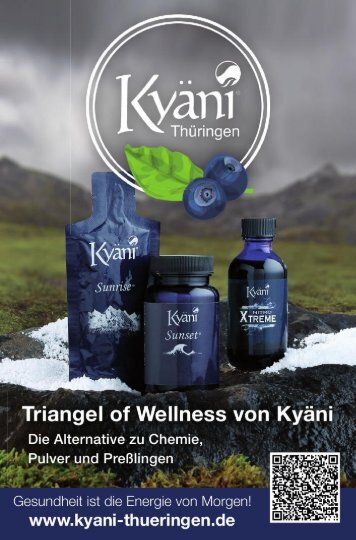 Triangel of Health. Die Kraft & Intelligenz der internationalen Natur. DIE Alternative zu Chemie, Pulver und Presslingen.