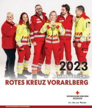 Rotes Kreuz Vorarlberg: Jahresbericht 2023