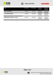 PICK UP  CORENDON  05 05 TFS  