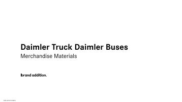 Daimler Buses Catalogue