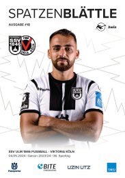 SSV Ulm 1846 Fußball - Viktoria Köln // Ausgabe 18