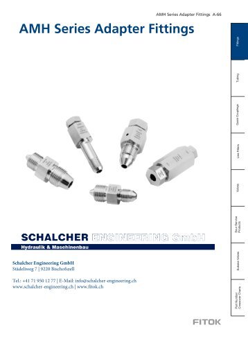 AMH Series Adapter Fittings FITOK EN