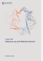 Imogen Holst Welcome Joy and Welcome Sorrow