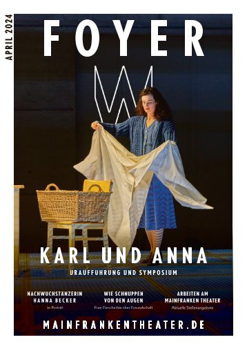 FOYER - die Theaterzeitung des Mainfranken Theaters
