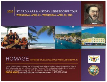 MAY 1 NORMA KRIEGER 2025 ART & HISTORY LEIDESDORFF TOUR