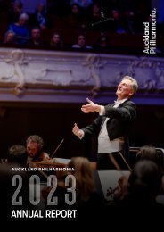 Auckland Philharmonia Impact Report 2023