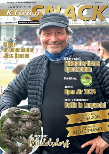 Holsteiner KlöönSNACK - Ausgabe Rendsburg / Mittelholstein - Mai 2024