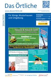 Königs Wusterhausen und Umgebung ÖTB 24/25
