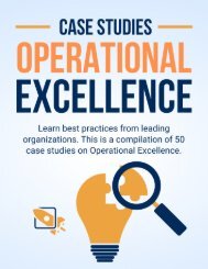 50 Case Studies on Operational Excellence