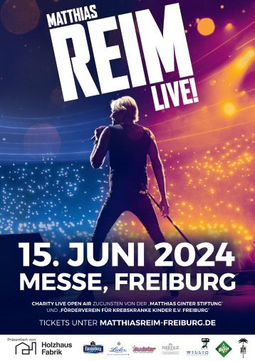 Matthias Reim Messe Freiburg 2024