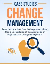 25 Case Studies on Change Management