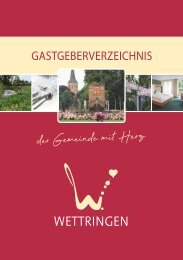 Gastgeberverzeichnis.Wettringen