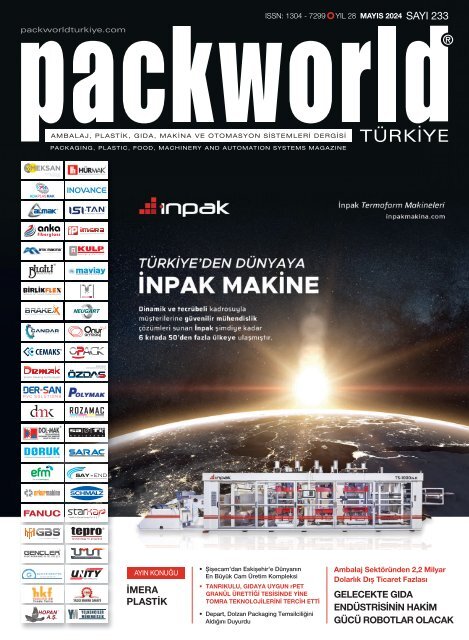 PACKWORLD TÜRKİYE DERGİSİ 233. MAYIS SAYISI