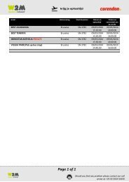 PICK UP 09 05 CORENDON TFS