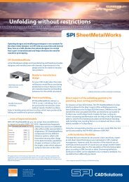 Unfolding without restrictions - SolidWorks