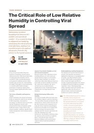 The Critical Role of Low Relative Humidity in Controlling Viral Spread