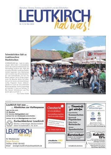 08.05.2024 Leutkirch hat was