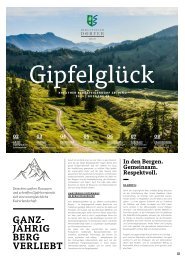 Gipfelglück - Kreuther Bergsteigerdorf Zeitung | Ausgabe 4