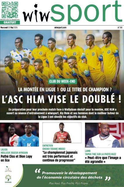 Journal wiwsport n390 - 08 mai 2024