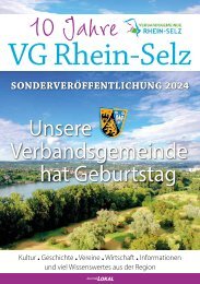 10 Jahre VG Rhein-Selz - Unsere Verbandsgemeinde hat Geburtstag