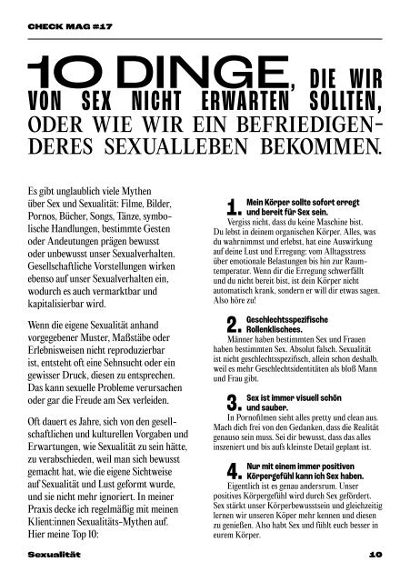 CHECK Magazin - Gesundheitsmagazin für Männer No.17