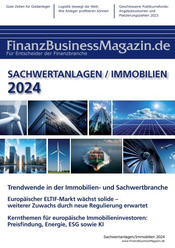 SACHWERTANLAGEN / IMMOBILIEN 2024