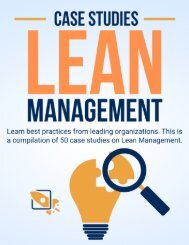 50 Case Studies on Lean Management