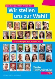 FDP Waiblingen Kandidaten Gemeinderat 2024
