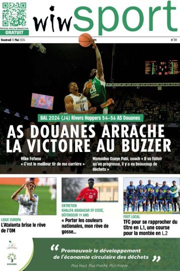 Journal wiwsport n391 - 10 mai 2024