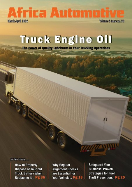Africa Automotive March-April digital issue 2024