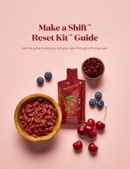 Make a Shift™ NingXia Red Reset Kit Guide
