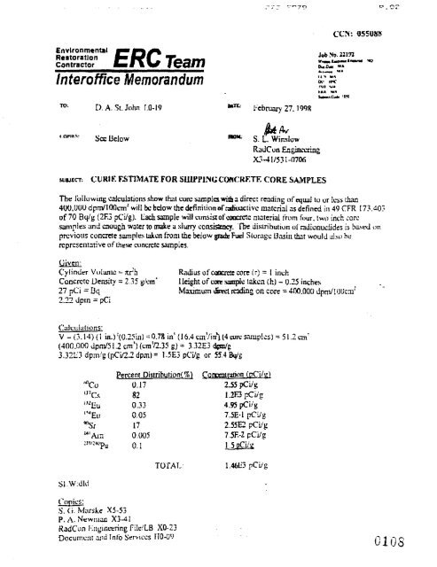 View Document Here - Hanford Site