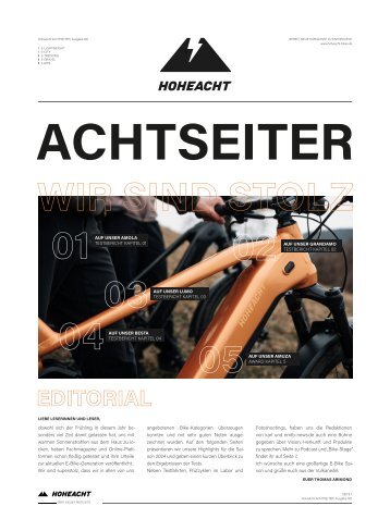 HoheAcht Achtseiter Ausgabe 01